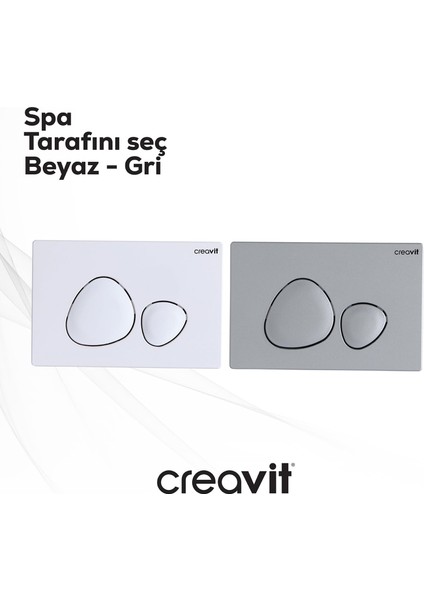 Spa Beyaz Kumanda Paneli
