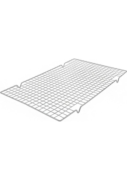 Çelik 41X26 cm Soğutma Glaso Teli Servis Sunum Sos Izgarası Fırın Teli MT121