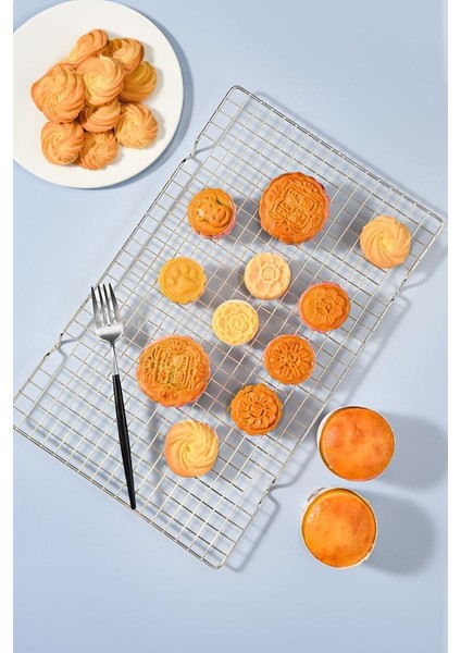 Çelik 41X26 cm Soğutma Glaso Teli Servis Sunum Sos Izgarası Fırın Teli MT121 indirimleri