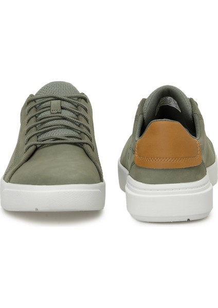 Low Lace Sneaker Yeşil Erkek Sneaker indirimleri