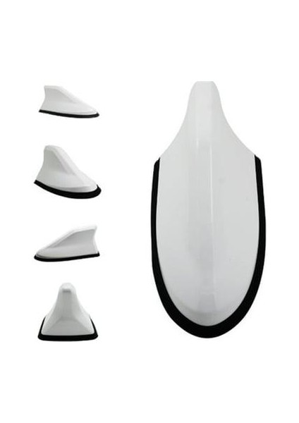 Lotus Uyumlu Balık Sırtı Shark Anten Beyaz