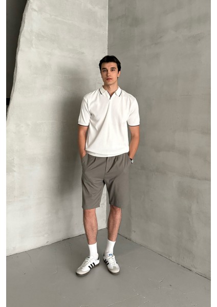 Erkek Pileli Baggy Şort fırsatları