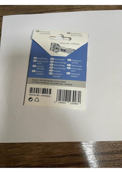 Vitroseramik Elektrikli Cam Ocak Kazıyıcı Temizleme Bıçağı Yedek Bıcak 5 "adet modelleri