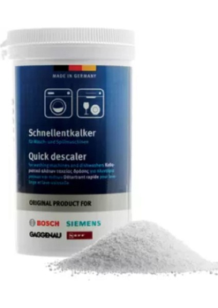 Çamaşır ve Bulaşık Makineleri Için Kireç Çözücü ve Temizleyici