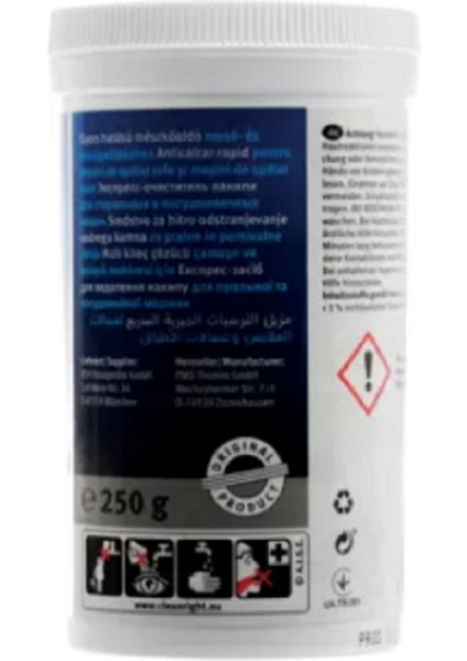 Çamaşır ve Bulaşık Makineleri Için Kireç Çözücü ve Temizleyici fiyatları