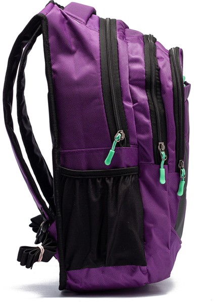 Lise ve Ortaokul Için Okul Çantası- Çok Cepli Su Geçirmez Kumaş MYP8755 Mor fiyatları