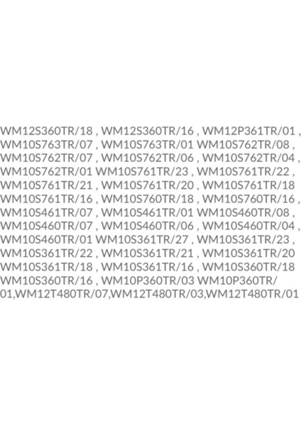 Logixx Çamaşır Makinesi Körük Lastigi fırsatları