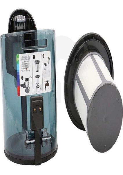 Unlimited Seri 6 Şarjlı Süpürge Toz Haznesi Filitreli modelleri