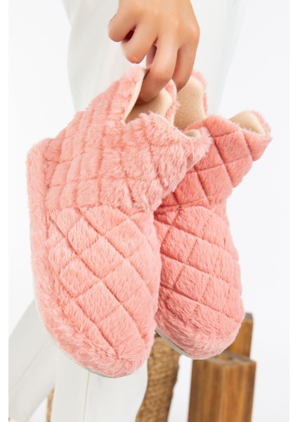 Kadın Panduf Ev Botu Ev Ayakkabısı Kalın Hafif Taban