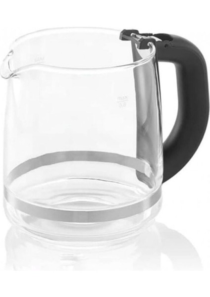 TTA5603 Çaycı Çay Makinesi Kapaksız Cam Demlik (Kapaksız)