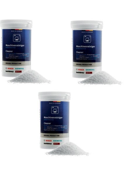 Çamaşır Makineleri Için Temizleyici 3lü