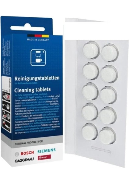 Kahve Makineleri Için Temizleme Tabletleri