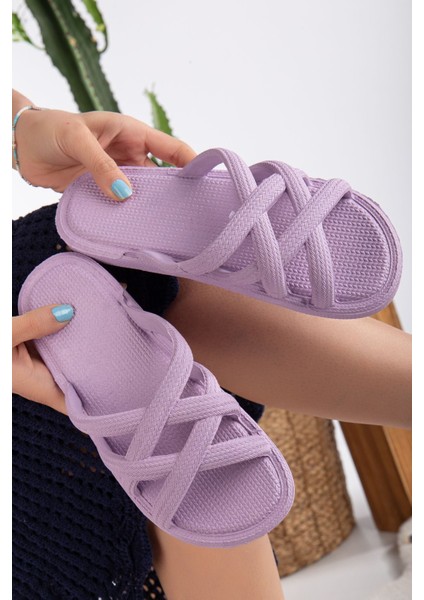 Kadın Kaymaz Plaj Sokak Günlük Terlik Airblow Ahtapot