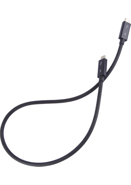 Thunderbolt 3 Veri Kablosu Hızlı Iletim Için Typec Kablo - 50CM (Yurt Dışından)