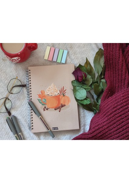 Purple & More Marka Be Spicy A5 80 Yaprak Spiralli Defter fırsatları