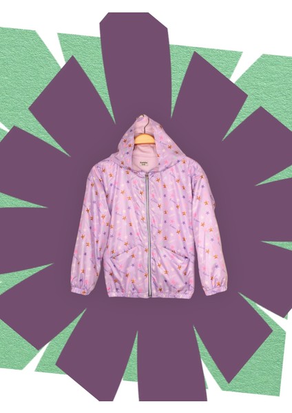 Mommo Kids Rüzgarlık Kapüşonlu Cepli