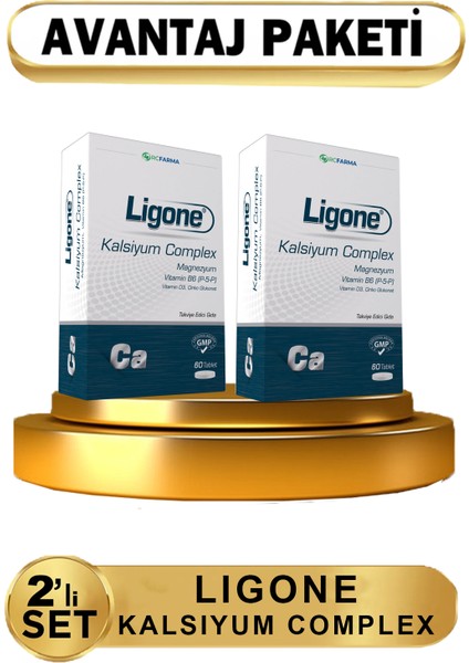 Kalsiyum Complex 60 Tablet 2 Kutu ( Avantajlı Paket )