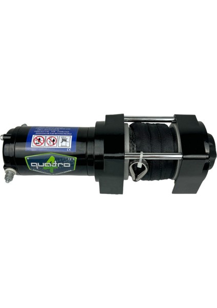 3500LB 12V Atv-Utv Sentetik Halatlı Vinç