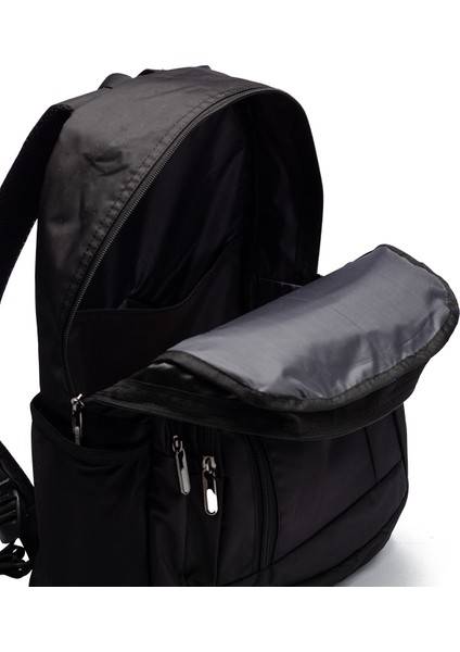 Lise ve Ortaokul Için Okul Çantası- Çok Cepli Su Geçirmez Kumaş MYP2135 S.gri fırsatları