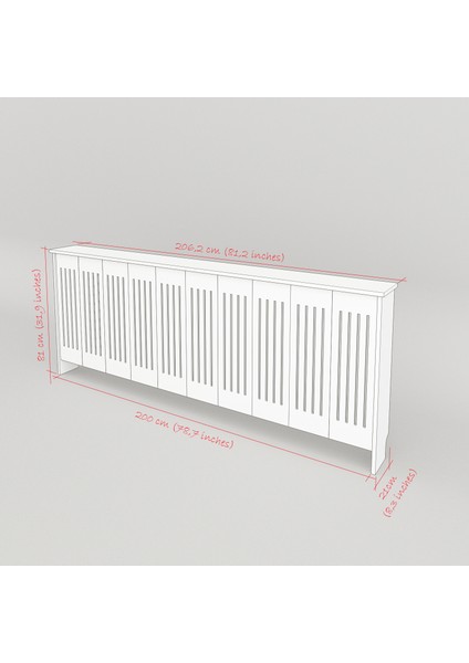 Petek Kaplama Dresuar ( 200 cm ) Petek Önü Kapatma Petek Kaplama BPKM002