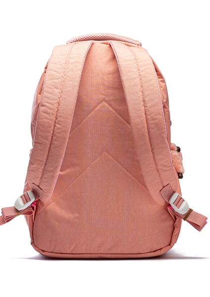 Çok Cepli Su Geçirmez Krınkıl Kumaş Günlük ve Okul Sırt Çantası MYP8610 Somon fiyatları