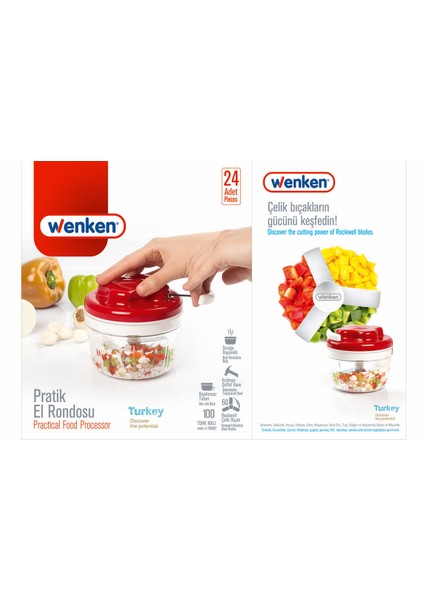Çek Bırak Pratik Doğrayıcı Rondo (3791)