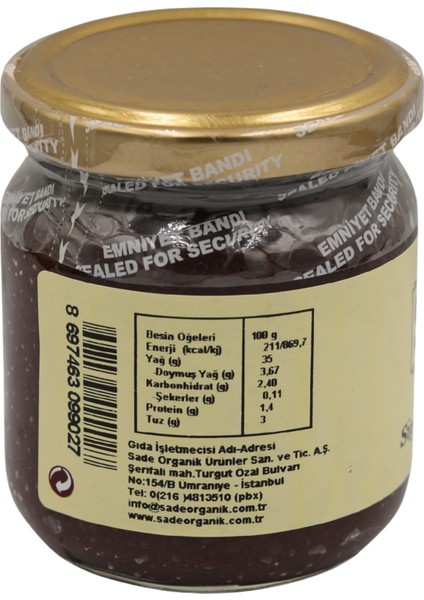 Siyah Zeytin Ezmesi 170 GR8697463099027