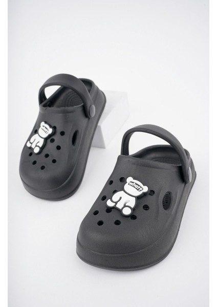 Unisex Çocuk Figürlü Sticker Sandalet-Terlik