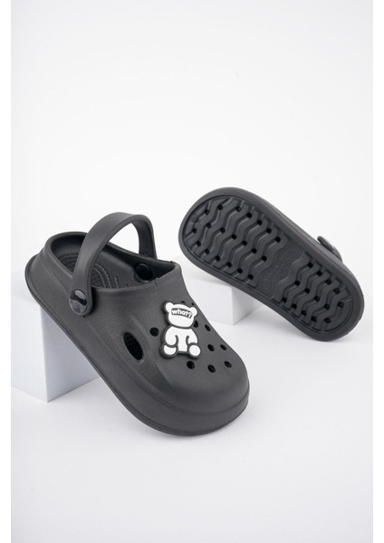 Unisex Çocuk Figürlü Sticker Sandalet-Terlik