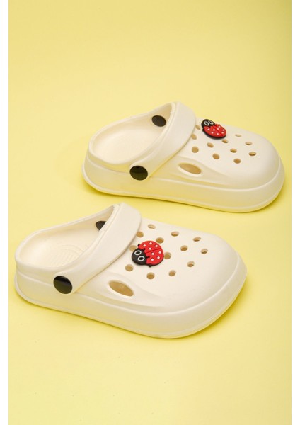 Unisex Çocuk Figürlü Sticker Sandalet-Terlik