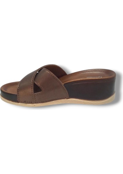 22105-25 Anatomik Dolgu Topuk Kadın terlik modelleri