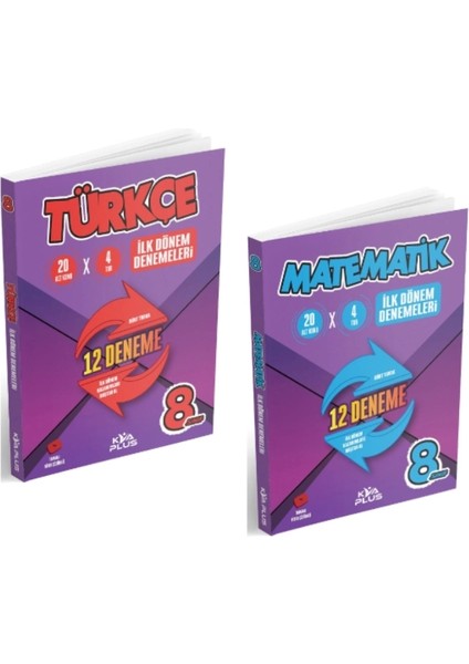 Koray Varol Yayınları 8. Sınıf Türkçe - Matematik Ilk Dönem Denemeleri