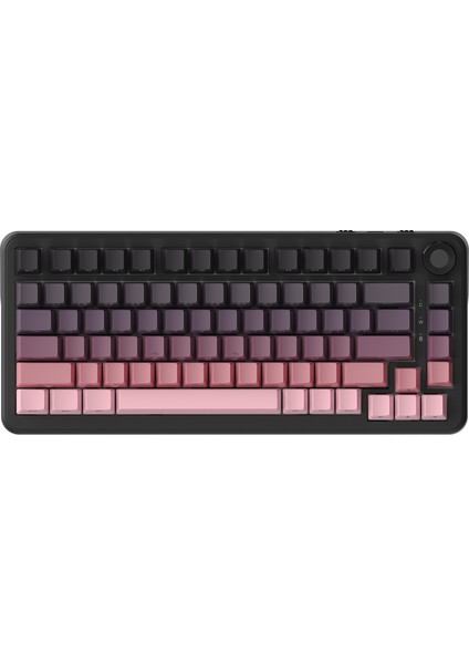 AK820 Max Plus-Hot-Swap-Dinamik Rgb Mekanik Oyun Klavyesi Mute Switch-Tft Ekran