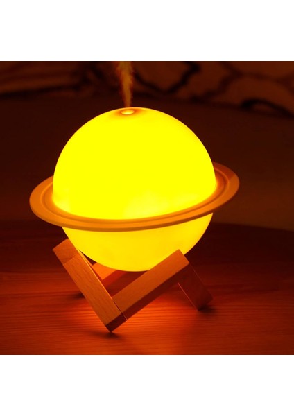 Satürn Buhar Nemlendirici Aydınlatma Humidifier