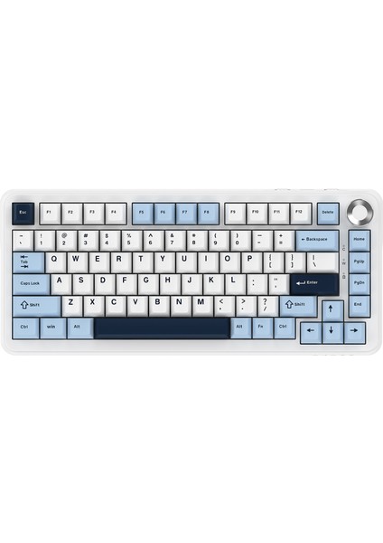AK820 Max Plus-Hot-Swap-Dinamik Rgb Mekanik Oyun Klavyesi Mute Switch-Tft Ekran