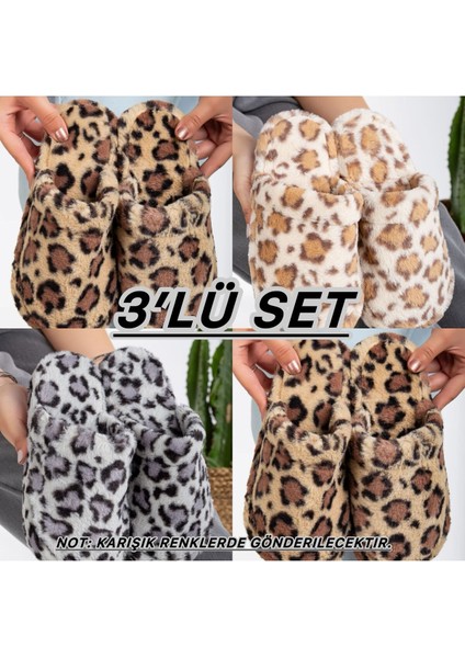 3'lü Paket Terlik Ev Terliği Çeyiz Bohça Seti