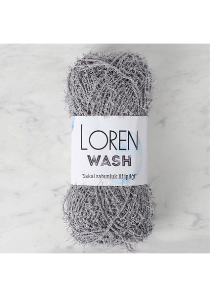 Wash Gri El Örgü İpi - R082 - 34018