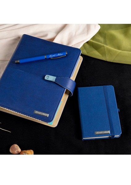 Kişiye Isme Özel Hediye Organizer Sonsuz Ajanda Kalem ve Not Defteri Seti Kutulu - Renk Seçenekli modelleri