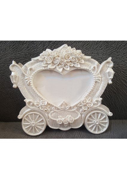 Gül Çiçekli Fayton Çerçeve 11 cm Silikon Kalıp K-214