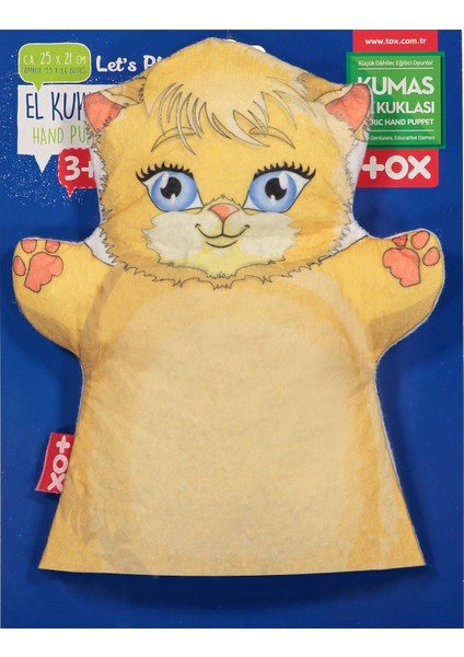 Kedi Evcil Hayvanlar Keçe El Kukla