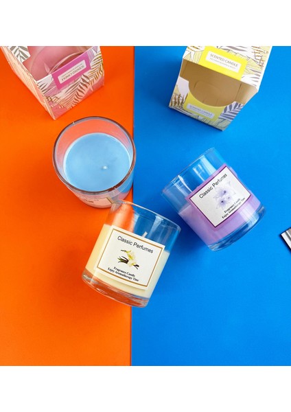 2'li Aromatik Kokulu Cam Kavanoz Mum modelleri