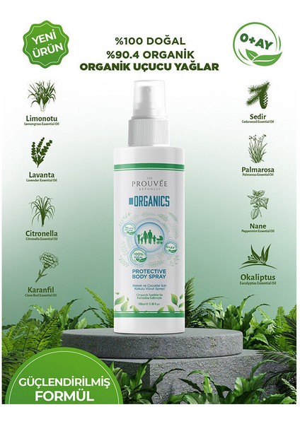 Doğal Koruyucu Vücut Spreyi 100 ml