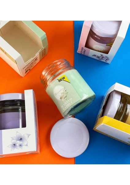 Aromatik Kokulu Cam Kavanoz Mum ( Tek Adet ) fiyatları