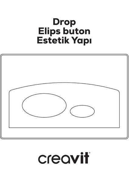 Drop Mat Gri Boyalı Kumanda Paneli