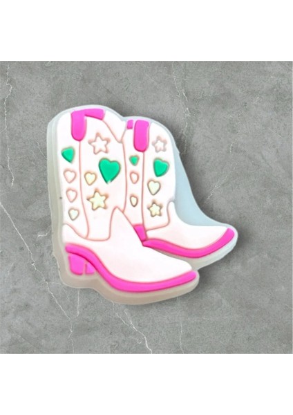 Ledli Yanıp Sönen Kovboy Temalı Ayakkabı Terlik Süsü Üç Boyutlu/ışıklı 3D Charm/jibbitz fiyatları