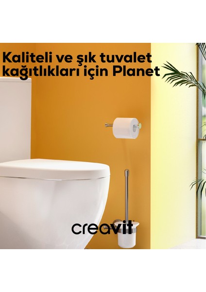 Planet Ikili Tuvalet Kağıtlığı Kapaksız
