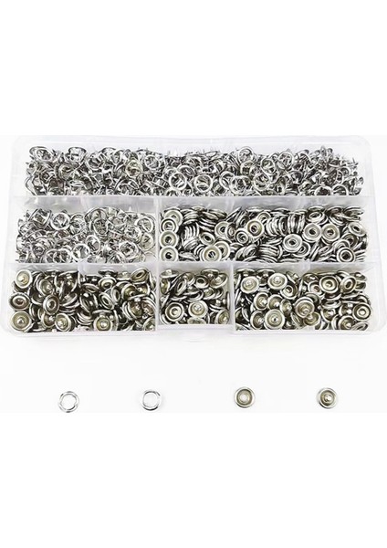 200 Adet 9.5mm Dikiş Gizli Düğmeler- Halka Basın Çıtçıt Çıtçıtlı Bağlantı Elemanları Klip Pense Dıy Elbise Beş Pençe Toka Kiti (Yurt Dışından) modelleri