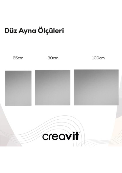 D20 100 cm Düz Ayna modelleri