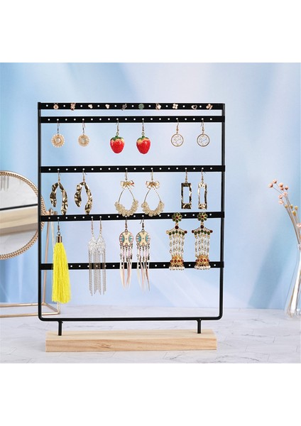 1 Parça Basit 5 Katmanlı Beyaz 100 Delikli Takı Raf Depolama Tuvalet Masası Ekranı (Yurt Dışından) fırsatları