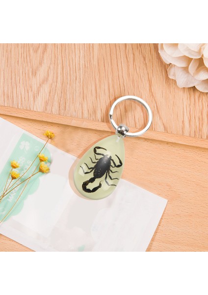 Karanlıkta Parlayan Gerçek Böcek Anahtarlık (Siyah) (Yurt Dışından) modelleri